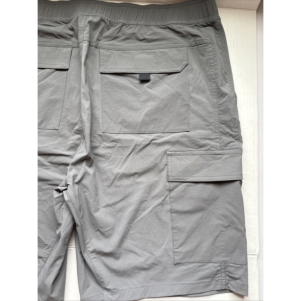 Reel Life men's gray comfort waist shorts size XXL line utility pockets - Picture 7 of 9
